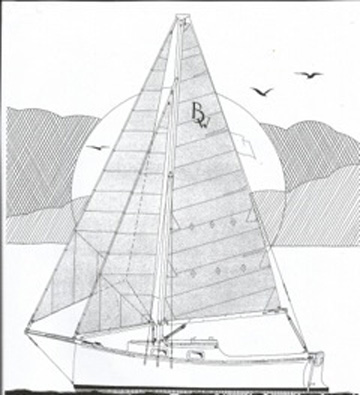 Blackwatch Cat Boat, 18/24, 1981 sailboat