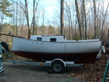 Blackwatch Cat Boat, 18/24, 1981 sailboat