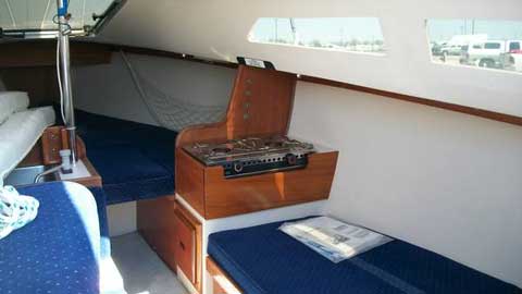 Catalina 22, wing keel, 1989 sailboat