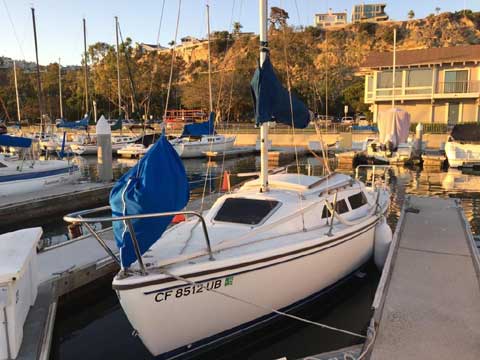 Catalina 22, wing keel, 1989 sailboat