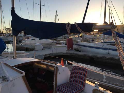 Catalina 22, wing keel, 1989 sailboat