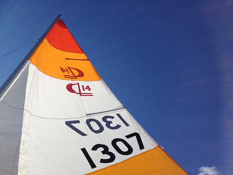 CL 14, 1985 sailboat