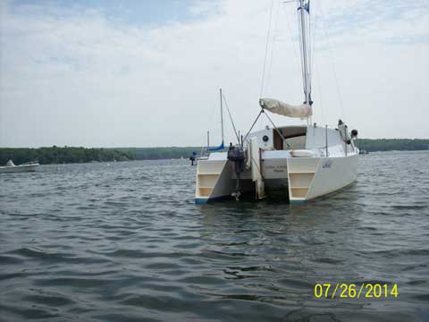 Custom Built Micro Cruising Catamaran, 2005 sailboat