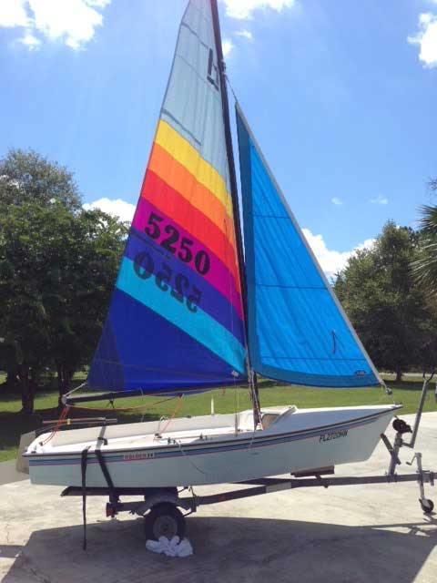 Holder 14 Mark II, 1988 sailboat