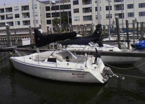 1990 hunter 27 sailboat