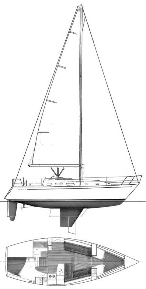Pearson 33-2, 1986 sailboat