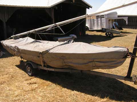 Snipe sailboat