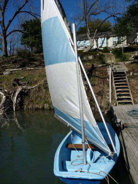 Boston Whaler Squall Dinghy, 9ft., 1970s sailboat