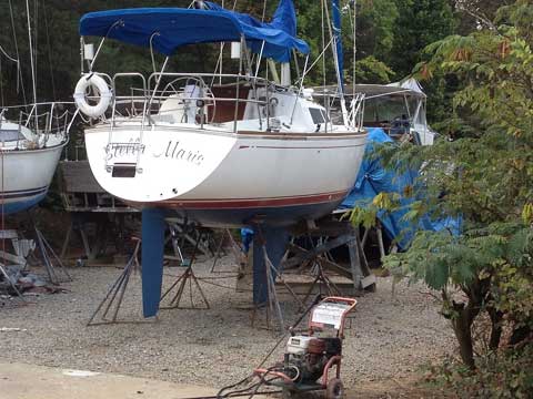 Cal 28, 1986 sailboat