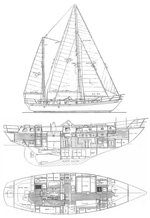 C&L Explorer, 45', 1979 sailboat