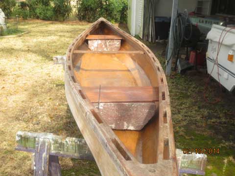 Plywood Canoe, 16' sailboat