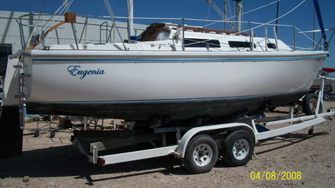 Catalina 25 Swing Keel, 1985 sailboat