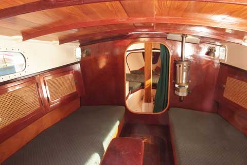 Custom sloop designed by Edmund Cutts, 1996 sailboat