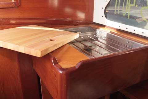 Custom sloop designed by Edmund Cutts, 1996 sailboat
