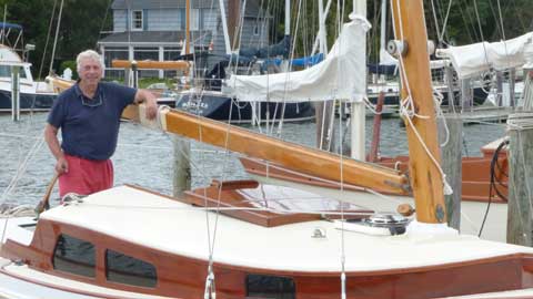 Custom sloop designed by Edmund Cutts, 1996 sailboat