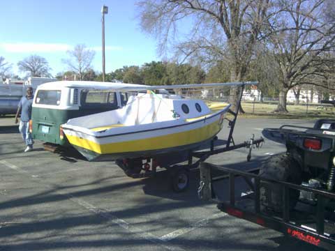 Melen Marine Guppy, 13 ft., 1975 sailboat