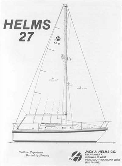 Helms 27, 1982 sailboat