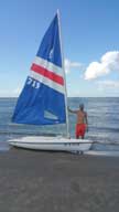 1983 Hobie Holder 12 sailboat