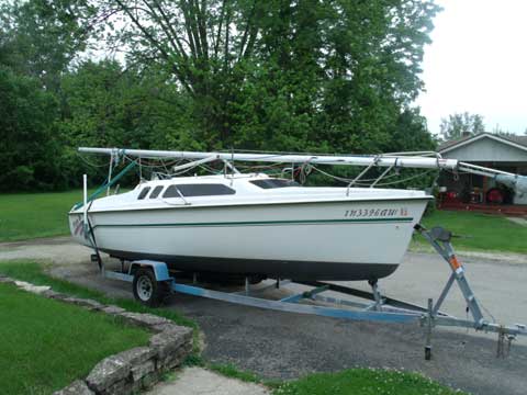 Hunter 23.5 ft. and trailer, 1993 sailboat