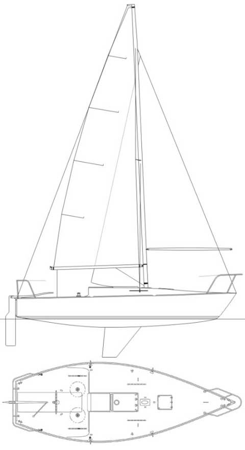 J24, 1983 sailboat