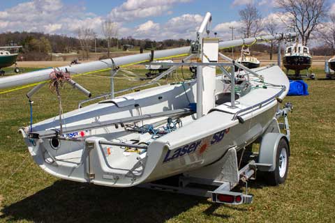 laser sailboat used for sale