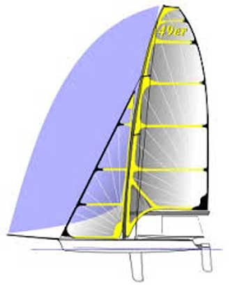 Mackay 49-er sailboat