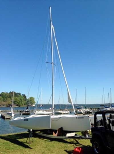 Multi 23 trimaran, 2008 sailboat