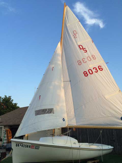 O'day Daysailer, 16 ft. 9in.,  sailboat