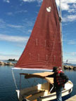 1990 Peep Hen 14 sailboat