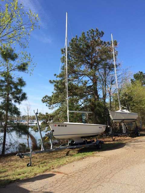 Precision 15, 2005 sailboat