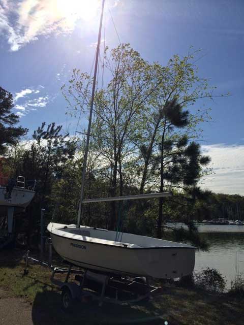Precision 15, 2005 sailboat