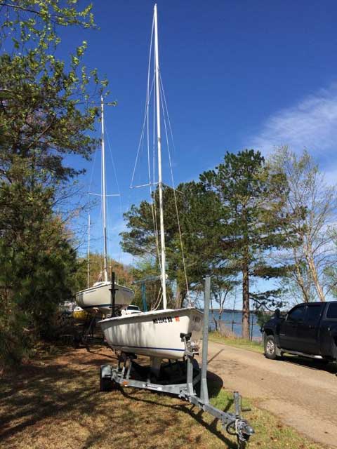 Precision 15, 2005 sailboat