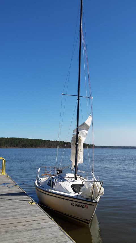 used precision 18 sailboat for sale