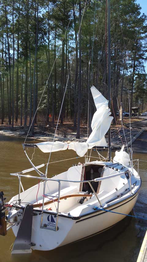 Precision 18, 1987 sailboat
