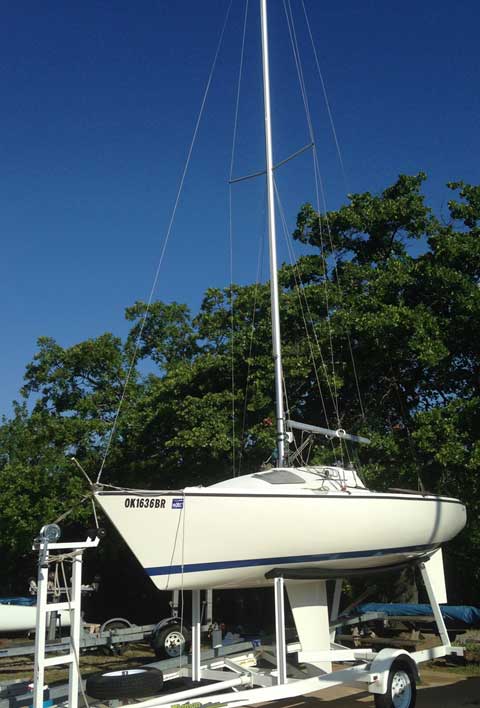 Santana 20, 2004 sailboat