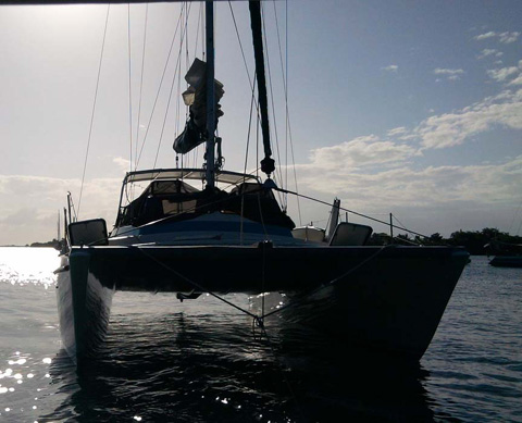 CSK/Schock catamaran, 1971 sailboat