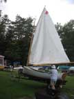 William Garden Tom Cat Design 12 ft. sailboat