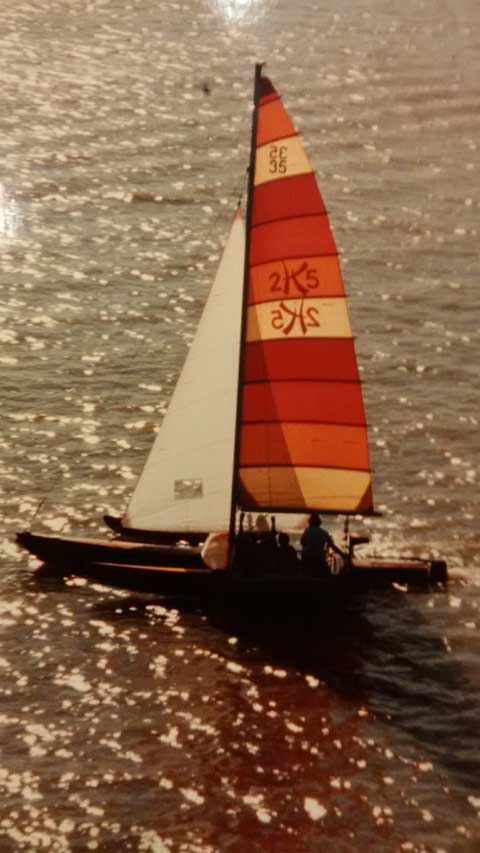 Trimaran 25 sailboat