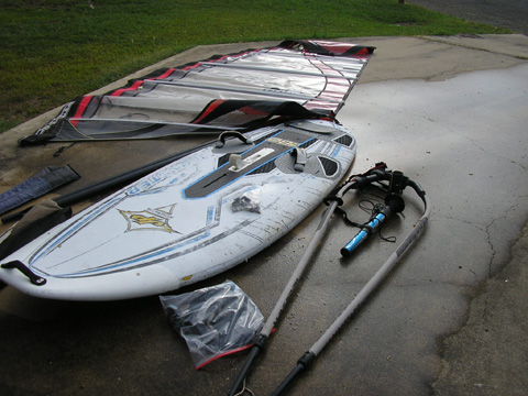 Windsurfer JP Australia brand, Funster 180 Model sailboat