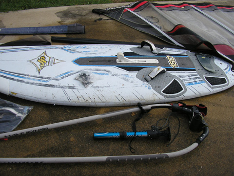Windsurfer JP Australia brand, Funster 180 Model sailboat
