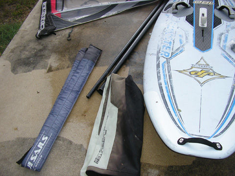 Windsurfer JP Australia brand, Funster 180 Model sailboat