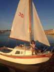 1970 West Wight Potter P14 sailboat