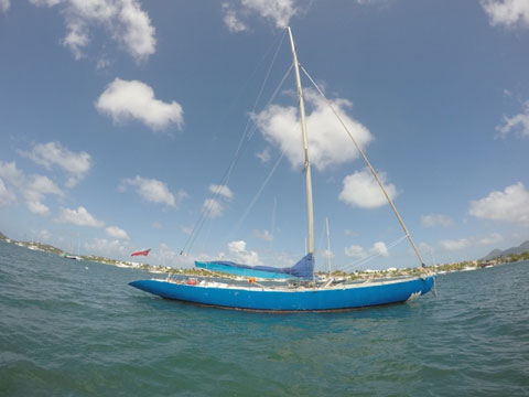 Custom 12 Meter, Azzurra II, 1985 sailboat