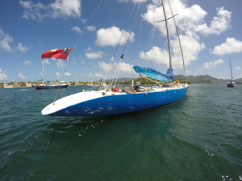 Custom 12 Meter, Azzurra II, 1985 sailboat