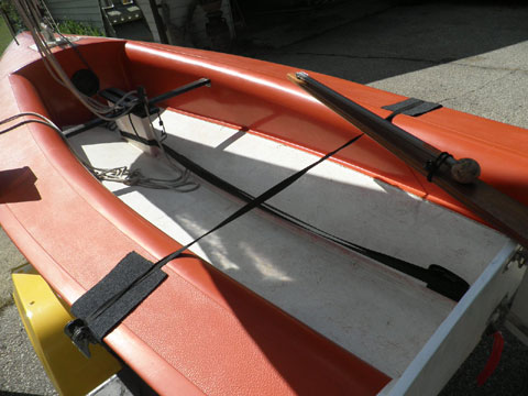 Banshee sailboat w/trailer, 1976 sailboat
