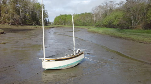 Bolger Oldshoe cat-yawl, 12 ft., 2010 sailboat
