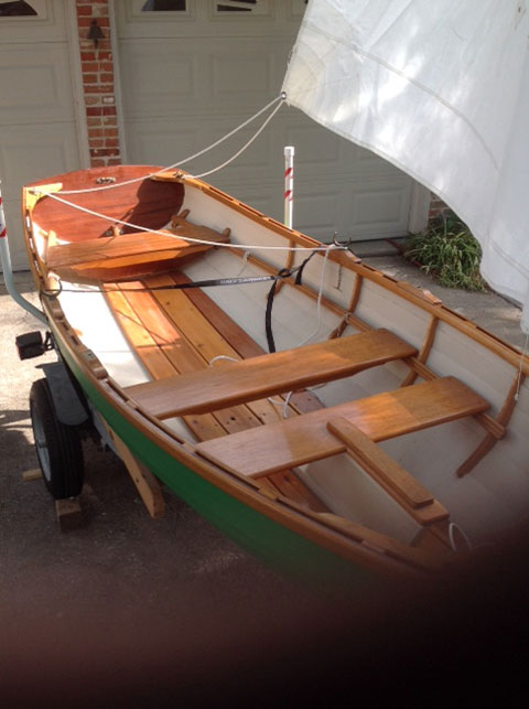 Brooks Sailing/rowing dinghy, 2007 sailboat