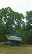 1974 Cal sailboat