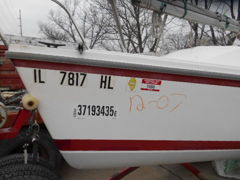 Catalina Capri 16, 1993 sailboat
