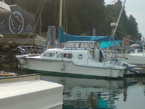 Catalac Catamaran, 9 meter, 70s sailboat